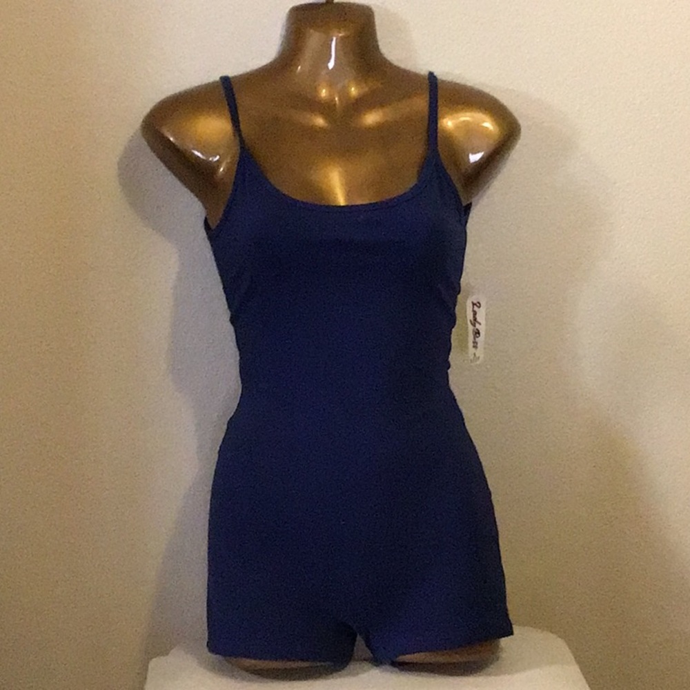 Royal blue romper